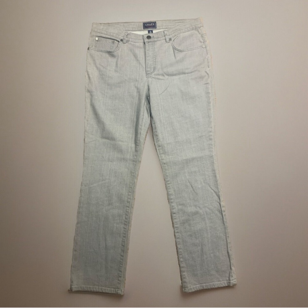 Chaps straight leg denim size 12